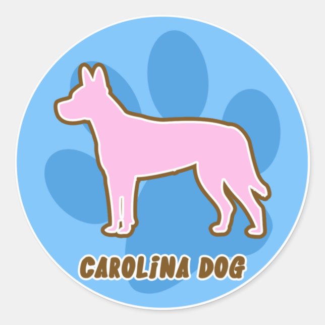 Adesivo Trendy Carolina Dog Stickers (Frente)