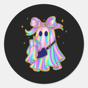 Adesivo Trendy Ghost Shirt Café Tumbler Pastel Halloween