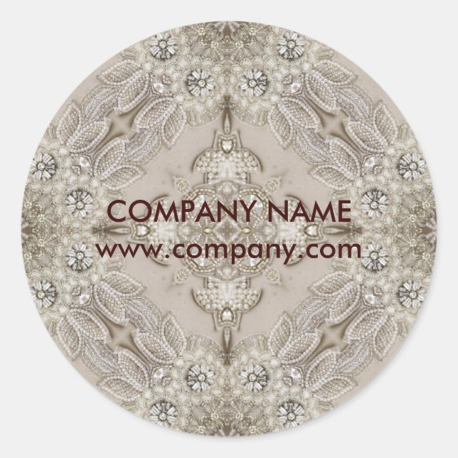 Adesivo Trendy Girly Chic Gatsby Fashion Paris Lace (Frente)