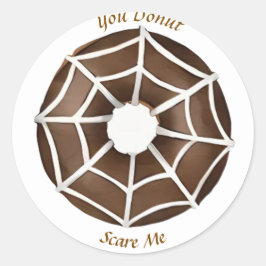Adesivo Trendy Halloween Spooky Brown Spider Rosquinha na