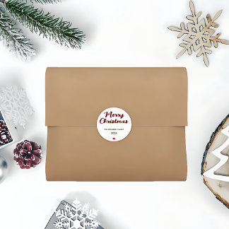 Adesivo Trendy Manuscrito Feliz Natal