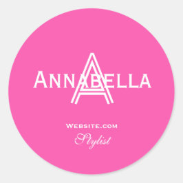 Adesivo Trendy Monograma Stylist Site Girly Legal Chic