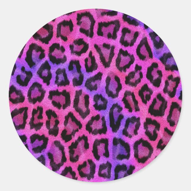 Adesivo Trendy Na moda Leopard Pattern (Frente)