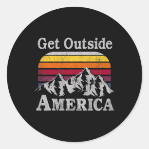 Adesivo Trendy Sai Da América Subindo Hikin