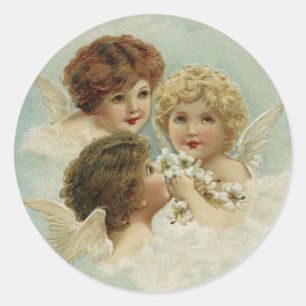 Adesivo Três Angel Cherubs