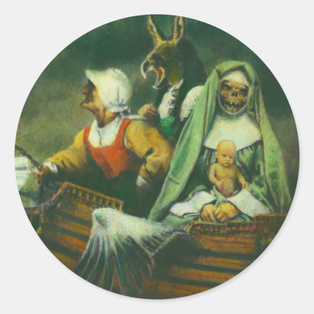 Adesivo Três Bruxas Design (Frente)