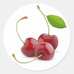 Adesivo Três cerejas doces