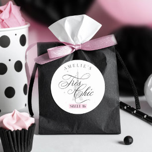 Adesivo Très Chic Paris Sweet 16 ID1162