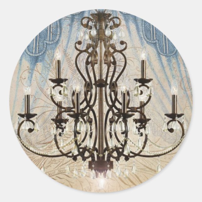 Adesivo Tres Chic - Vinhetas Inscritas em Francês (Frente)