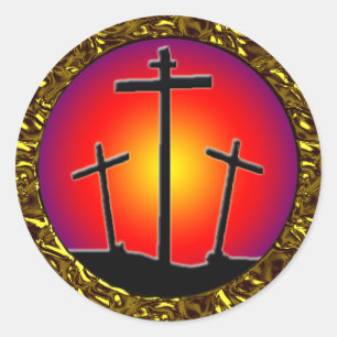 ADESIVO TRÊS CRUZES