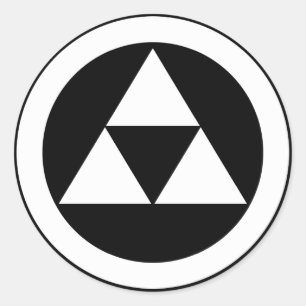 Adesivo Três escalas em círculo