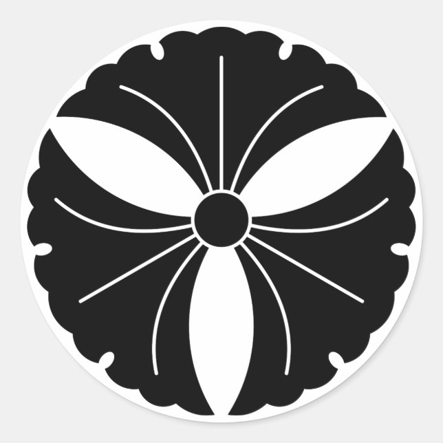 Adesivo Três folhas de ginkgo (Frente)