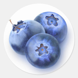 Adesivo Três mirtilos