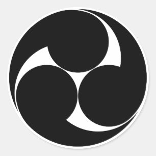 Adesivo Três redemoinhos no sentido horário (Jinuki)