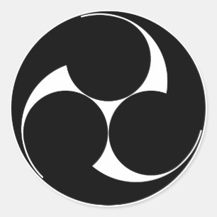 Adesivo Três redemoinhos sentido horário (Sugaki)