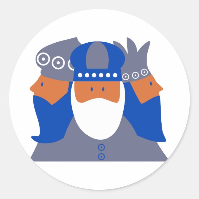 Adesivo Três Reis (Frente)