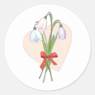Adesivo três snowdrops