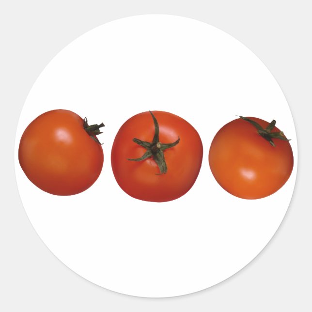 Adesivo Três tomates (Frente)
