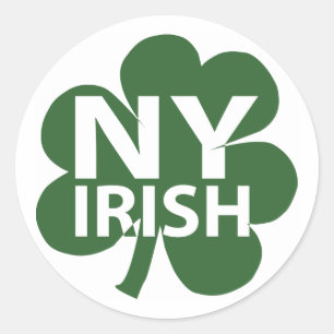 Adesivo Trevo do irlandês de New York