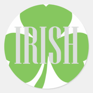 Adesivo trevo irlandês