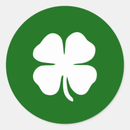 Adesivo Trevo Verde Sortudo