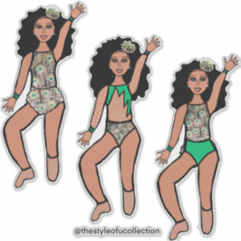 Adesivo Tri-Styled Dancer Peacock #2