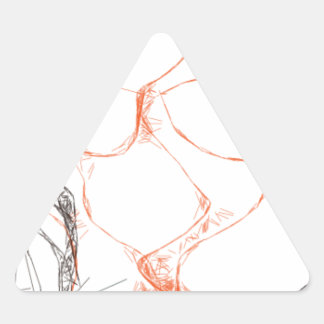 Adesivo Triangular abstrato art 00010