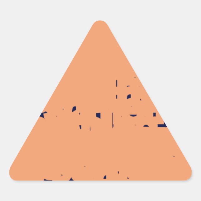 Adesivo Triangular abstrato art 556 (Frente)