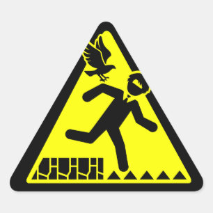 Adesivo Triangular Abunai Stickers