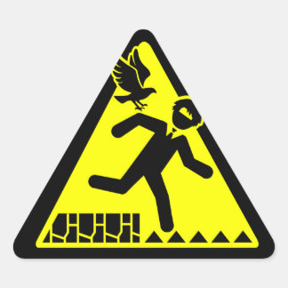 Adesivo Triangular Abunai Stickers