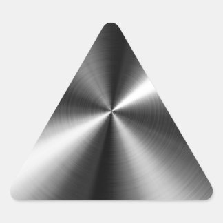 Adesivo Triangular Aço inoxidável