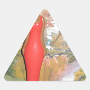 Adesivo Triangular Afro Glam: Uma Beleza Eterno