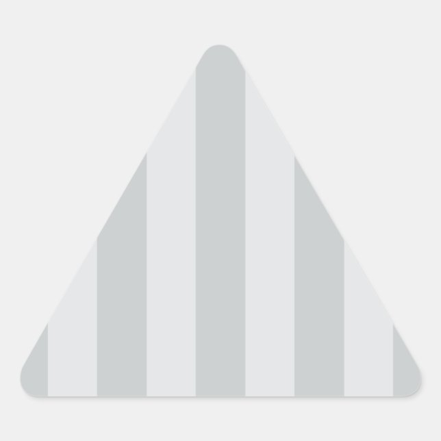 Adesivo Triangular Alterar faixas de Cinza para qualquer cor Clique e (Frente)