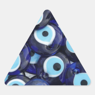 Adesivo Triangular Amuletos maus da protecção ocular