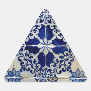 Adesivo Triangular Azulejos, Portuguese Tiles