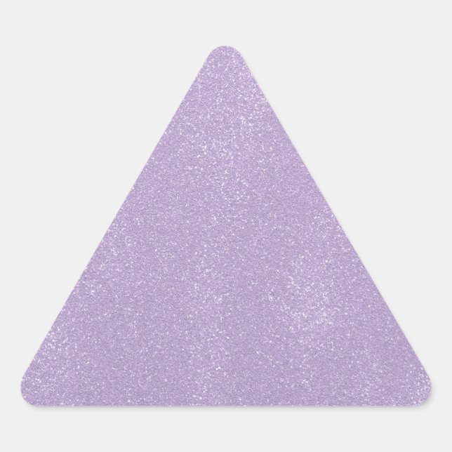 Adesivo Triangular Bagunça de Lavanda (Frente)