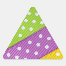 Adesivo Triangular Banda com múltiplas cores