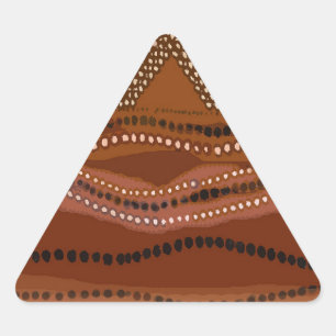 Adesivo Triangular Batik Caribenho - Pequeno