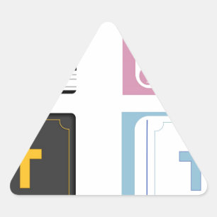 Adesivo Triangular bíblias