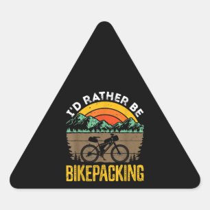 Adesivo Triangular Bikepacking Bike