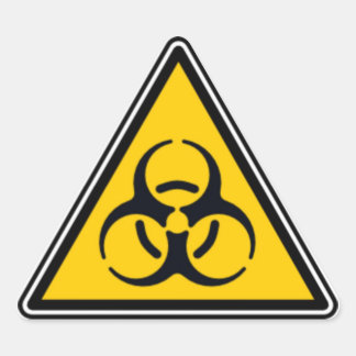 Adesivo Triangular Bioperigo 02
