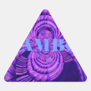 Adesivo Triangular Blue Sky Hakuna Matata Kenya Giraffe Art C