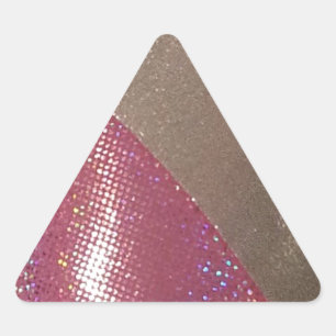 Adesivo Triangular Brilho e brilho