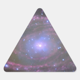 Adesivo Triangular Buraco negro