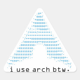 Adesivo Triangular Busca - Luz