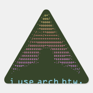 Adesivo Triangular Buscar Escuro - Cor