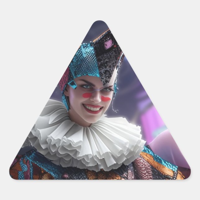 Adesivo Triangular Calcomanía (Frente)