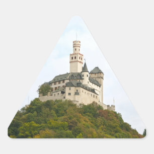 Adesivo Triangular Castelo