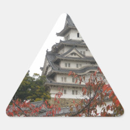Adesivo Triangular Castelo de viagem Himeji
