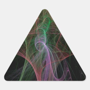 Adesivo Triangular Chama Espacial